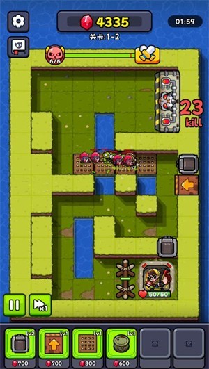 爆裂守卫小游戏