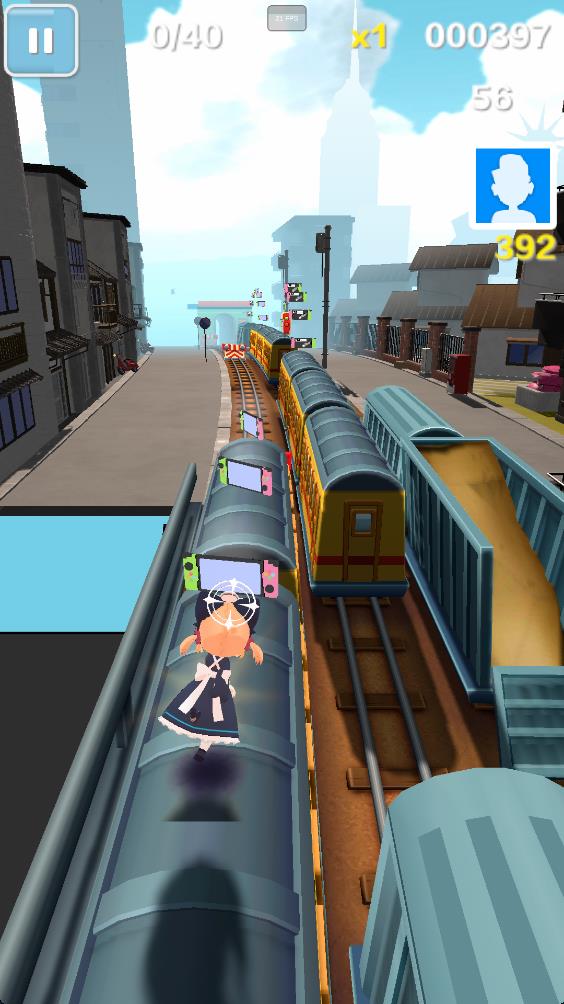 蔚蓝跑酷手游截图5