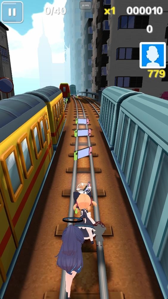 蔚蓝跑酷游戏截图2