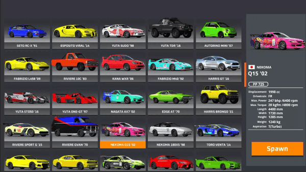 DriveX车祸模拟器全车辆解锁截图1