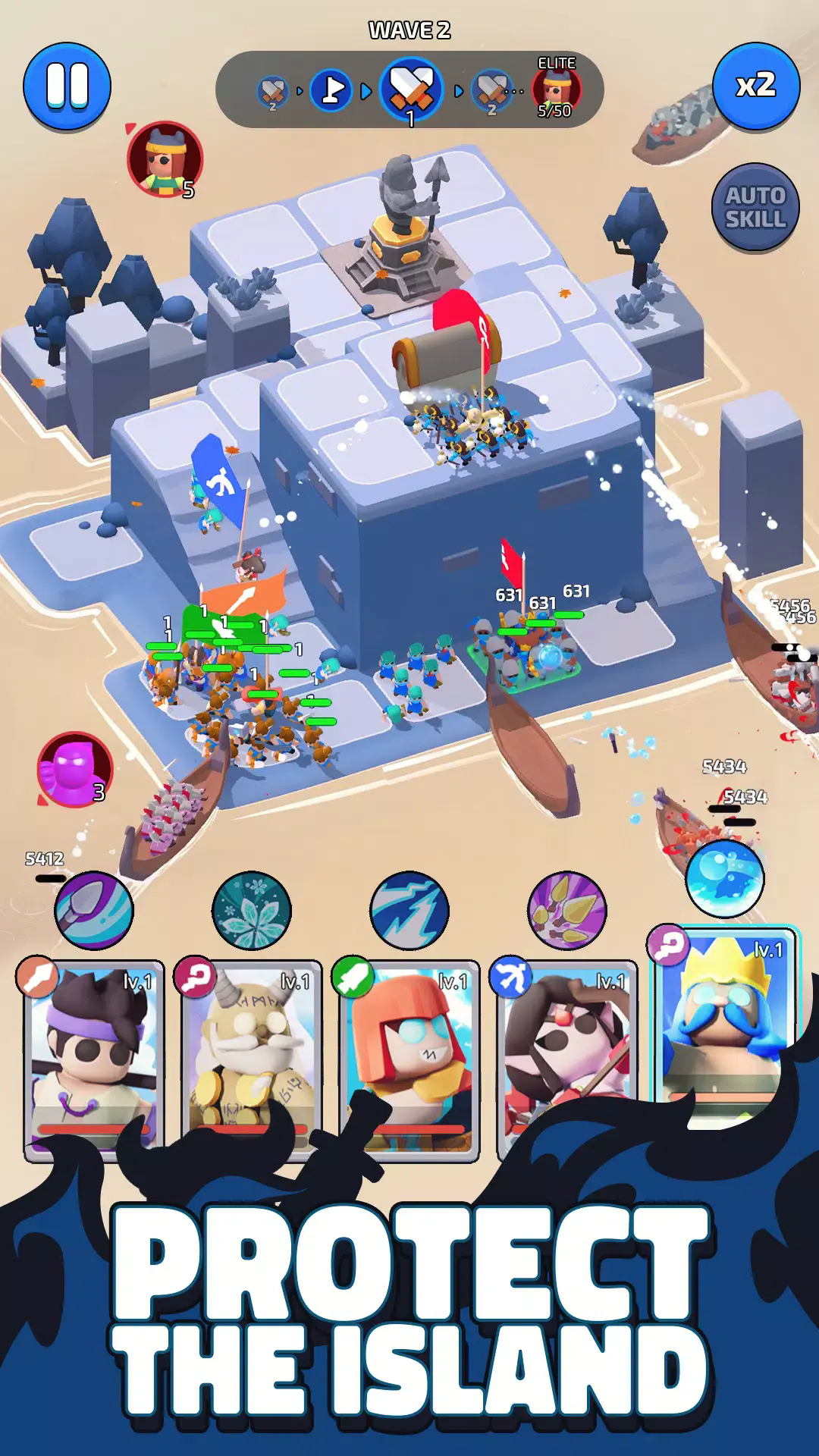 北方战争岛屿防御截图5