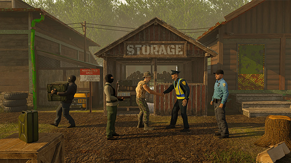 边境巡逻警察模拟器安卓版截图1