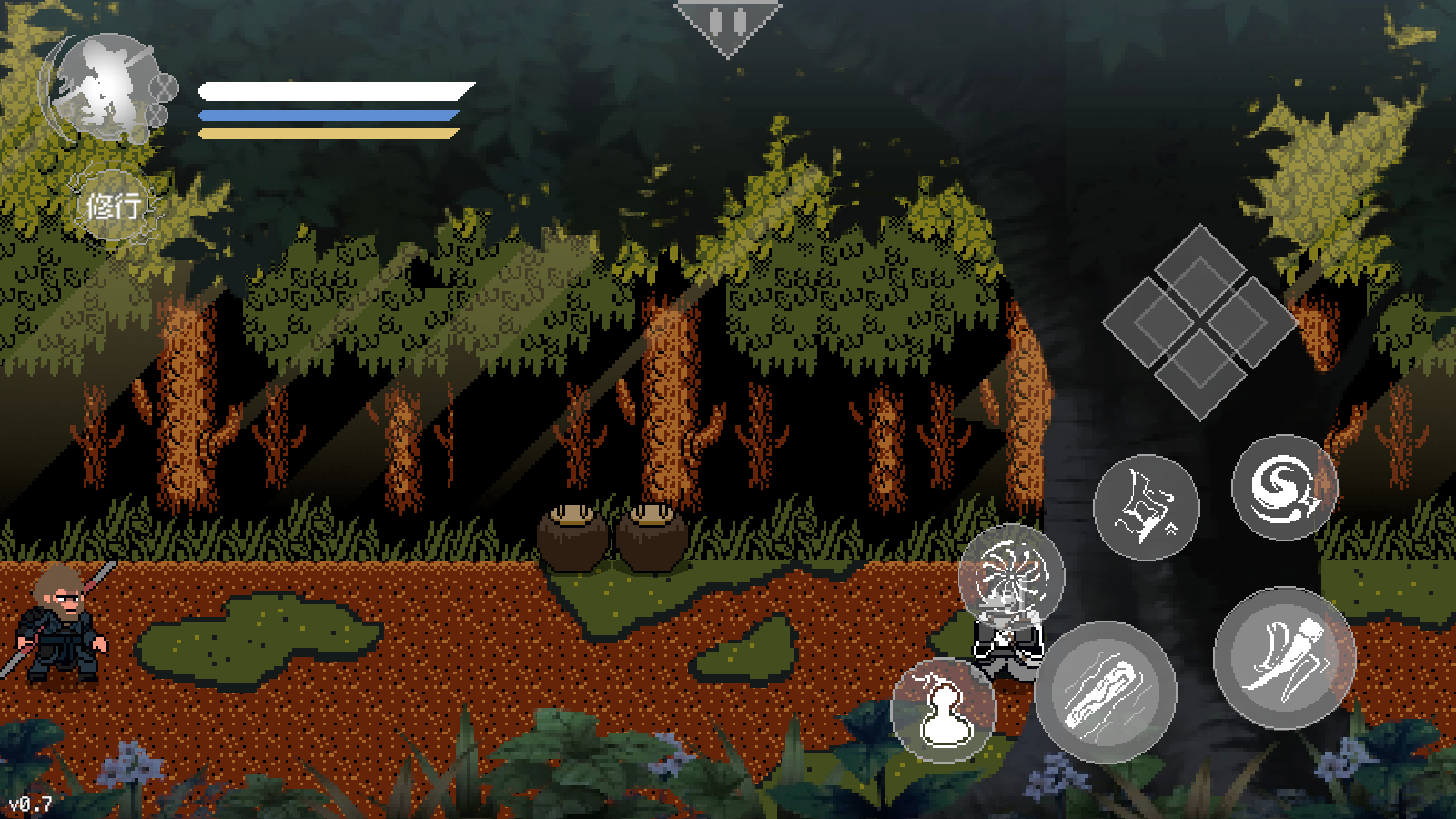 黑神话像素版0.7版本内置菜单截图3