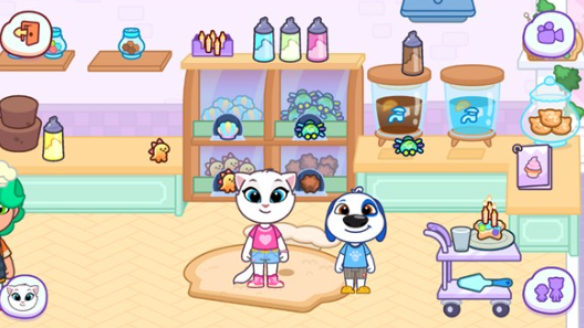 卡通小镇生活类