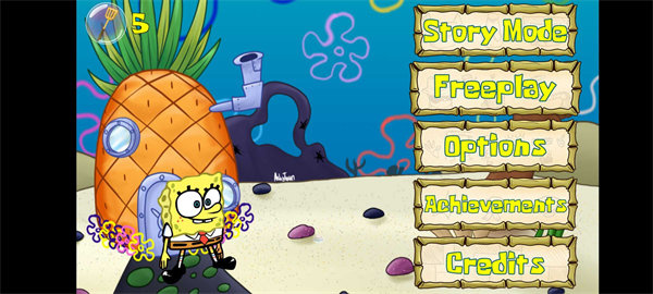 FNF海绵宝宝比奇堡冒险mod截图1