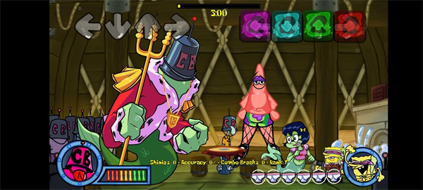 FNF海绵宝宝比奇堡冒险mod截图3