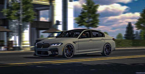 手动挡停车场小米su7模组3d版截图2