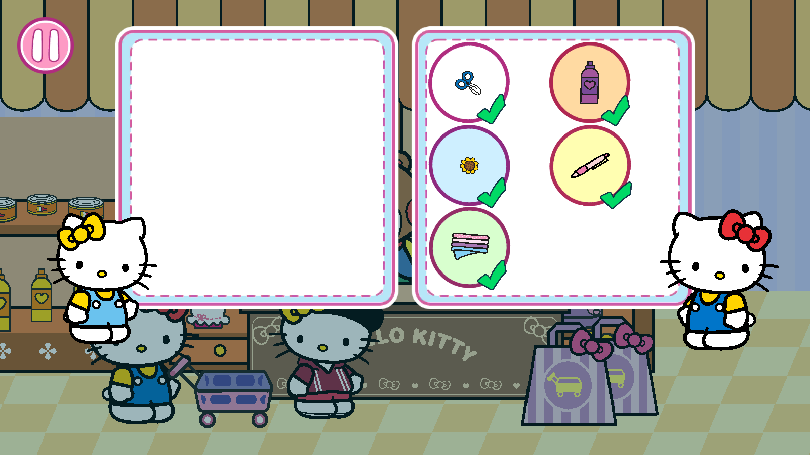 凯蒂猫孩子超级市场全解锁版截图2