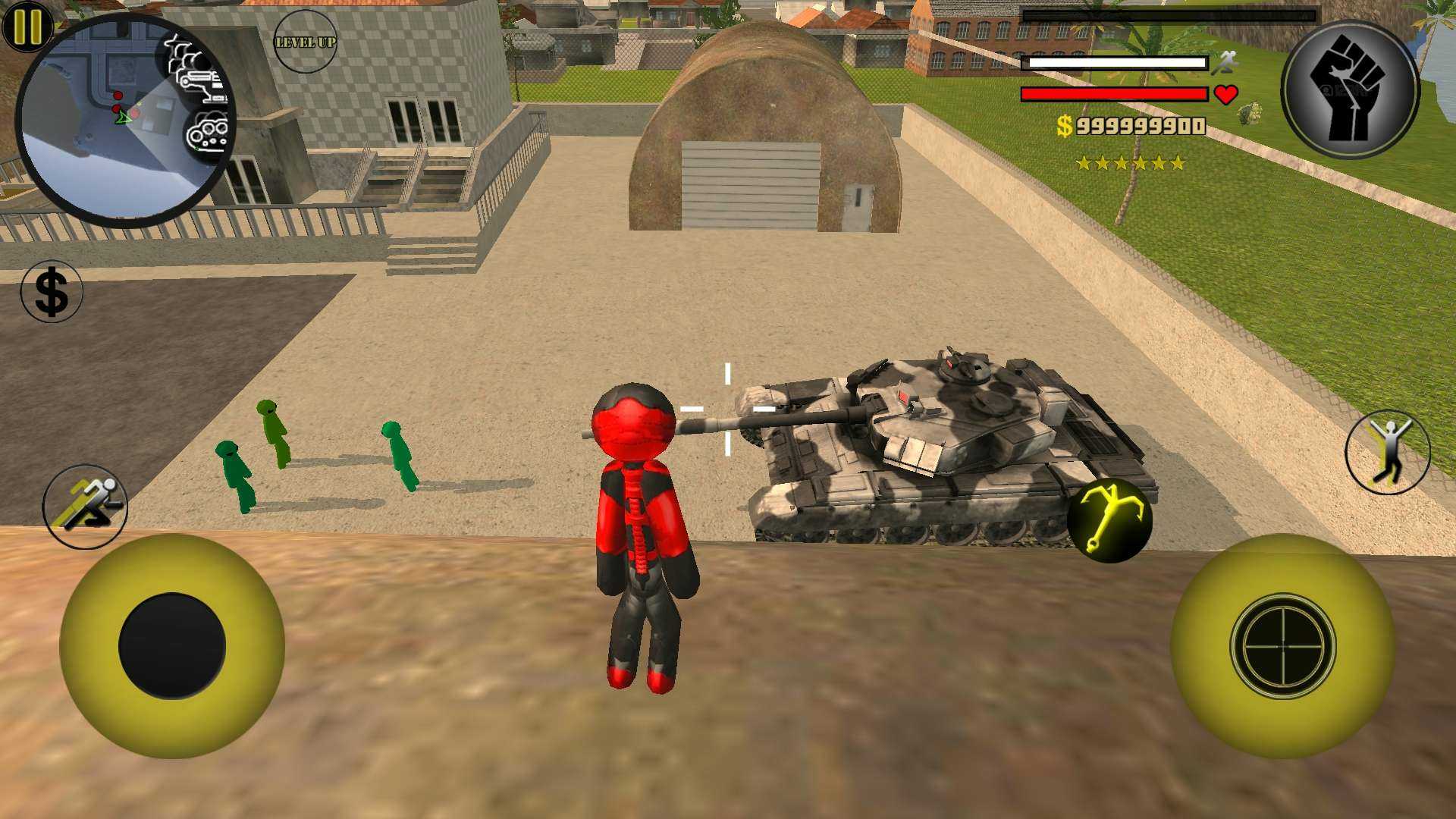 火柴人绳索英雄1旧版本内置菜单截图1