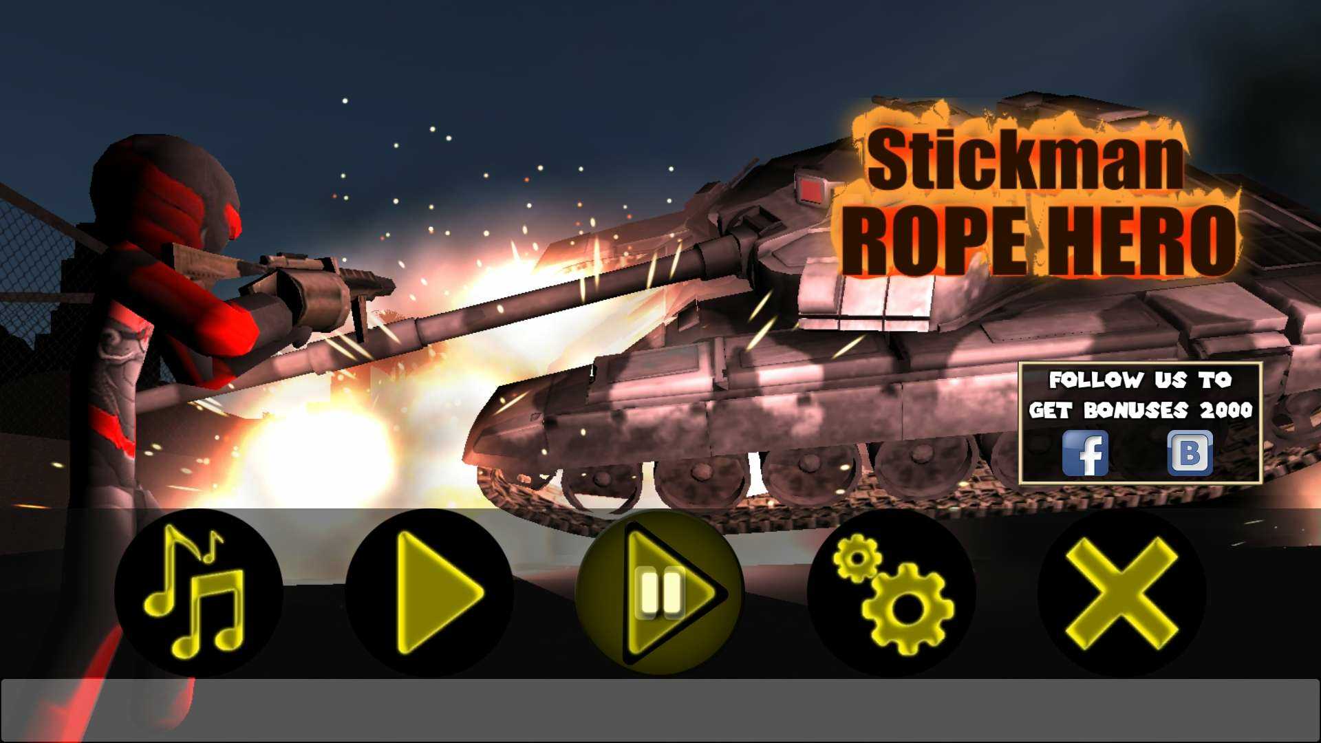 火柴人绳索英雄1旧版本内置菜单截图3