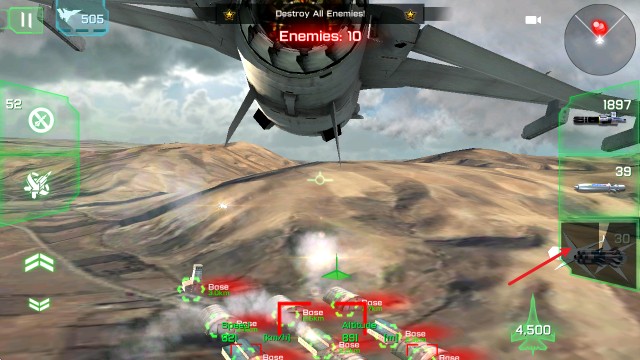 王牌战斗机空战