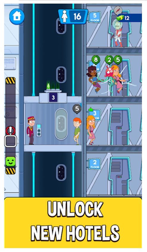 酒店电梯模拟器游戏安卓版截图3