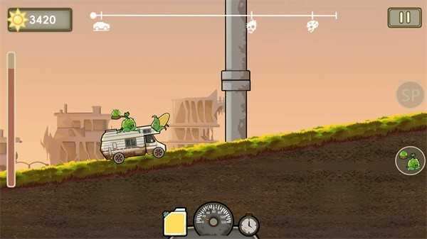 植物战车火山哥哥自制游戏截图1