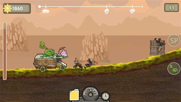 植物战车火山哥哥自制游戏截图3