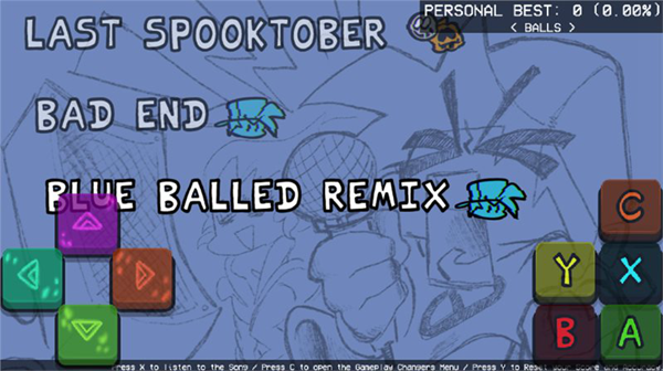 周五夜放克bf意识争夺战模组截图2