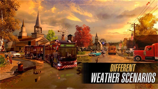 巴士模拟器2025汉化版截图1