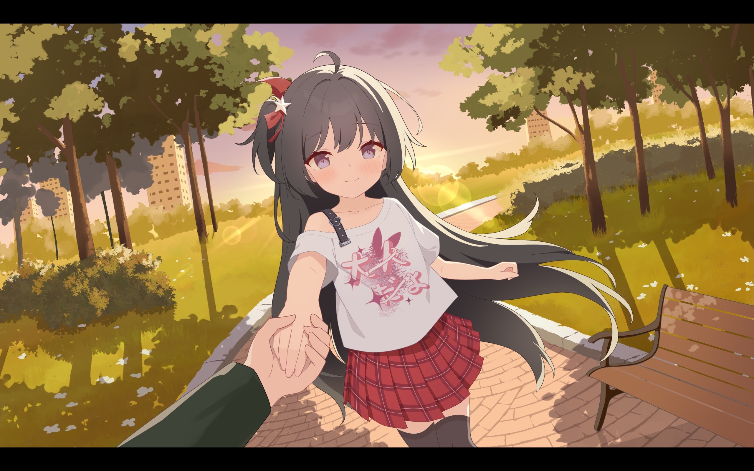 小小的身影重叠的内心