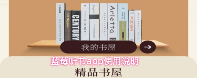 蓝莓听书app使用教程