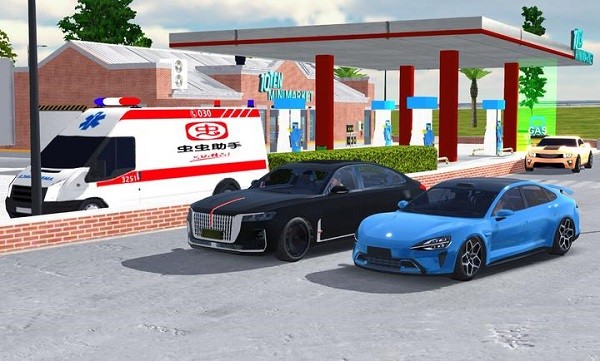 手动挡停车场国风模组截图3