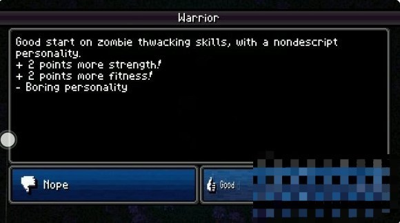 加拿大死亡之路汉化版人物特性介绍9