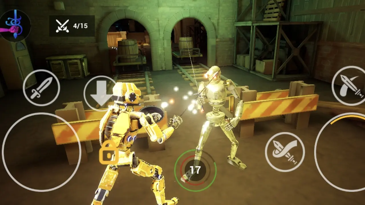 机器人剑术对决截图1