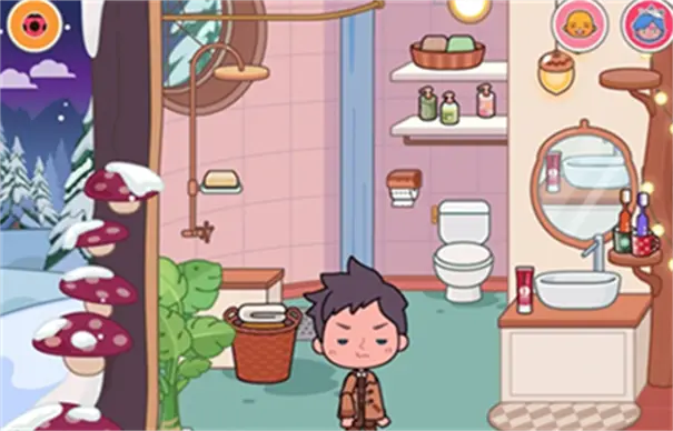 米加小镇山间小屋无广告截图1