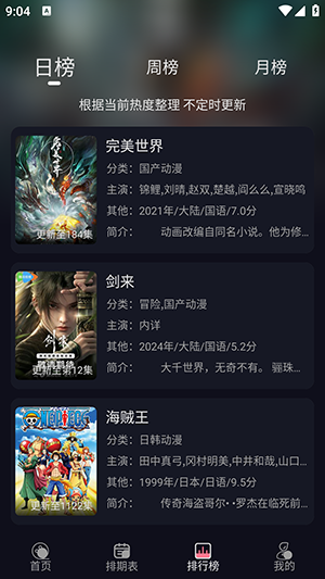 喵喵动漫安卓版截图1