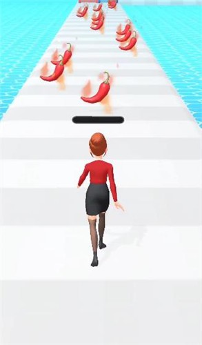 冰火女孩(hot run 3d)小游戏