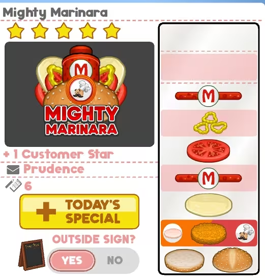 老爹炸鸡汉堡店内置菜单版