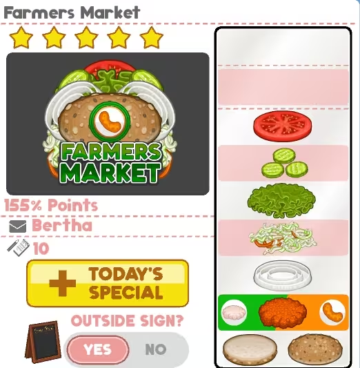 老爹炸鸡汉堡店内置菜单版