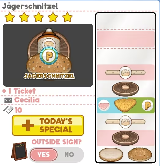 老爹炸鸡汉堡店内置菜单版