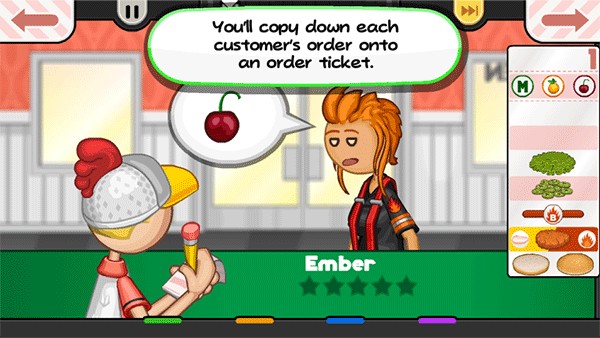 老爹炸鸡汉堡店内置菜单版