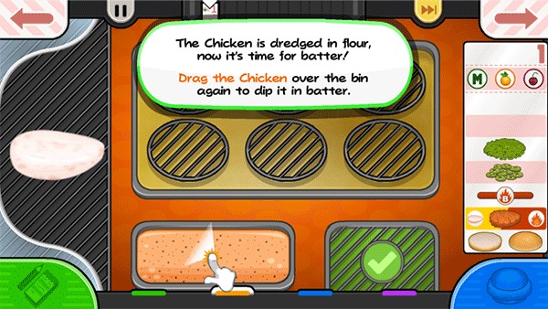 老爹炸鸡汉堡店内置菜单版