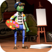 饥饿派画家3狐疑人物