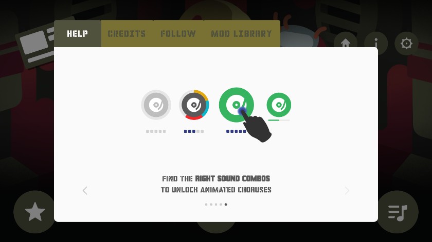 节奏盒子Dross模组动画解锁界面