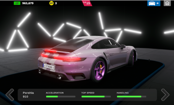 车库竞速漂移与加速游戏截图1