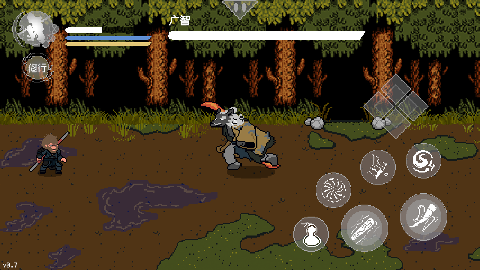 黑神话像素版1.0版本内置菜单截图1