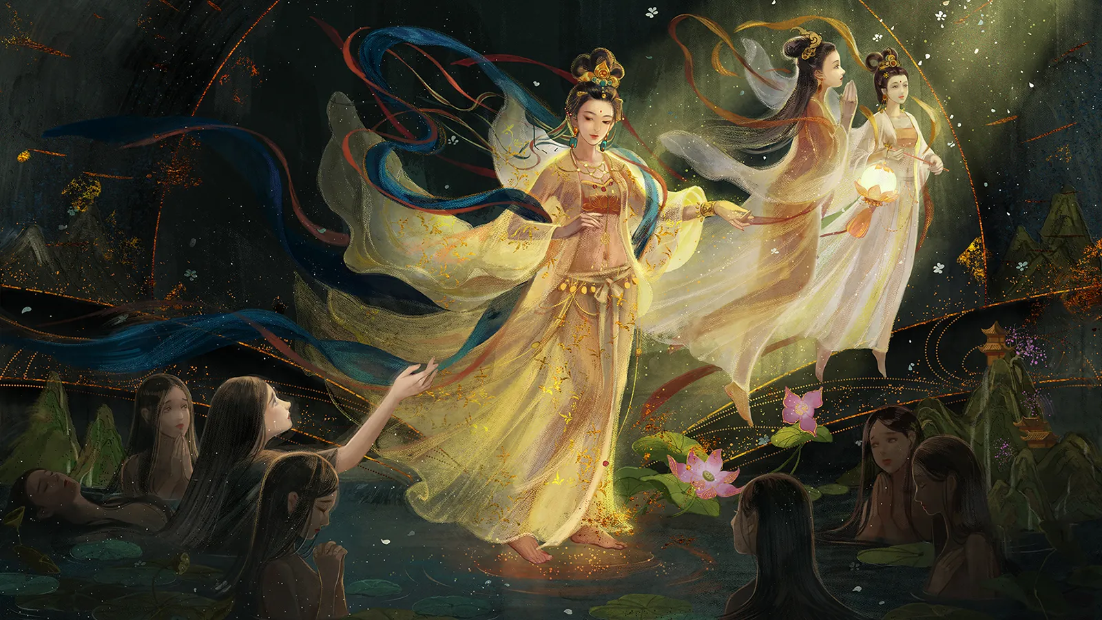 女神诀碧落宗大地图攻略