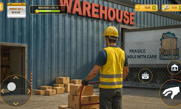包裹递送模拟器3D内置菜单截图2