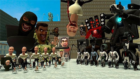 幕后的Nextbots沙盒内置菜单版