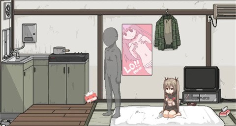 每天和家里蹲的妹妹一起生活