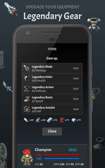 灵魂地牢微信小游戏截图3