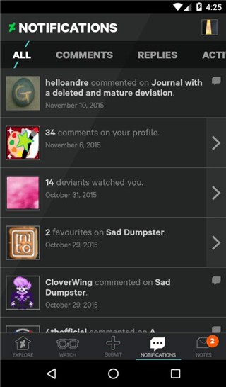 deviantart手机版截图3