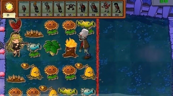 植物娘大战僵尸全新版