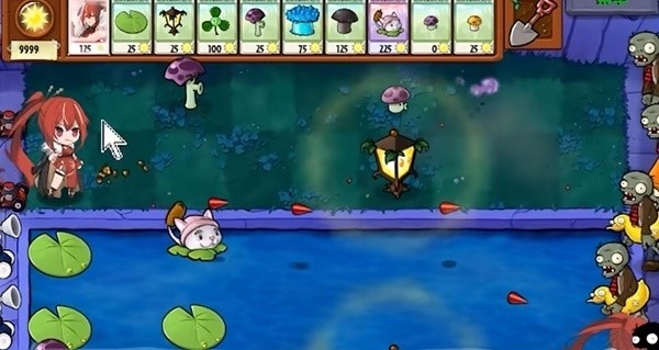 植物娘大战僵尸全新版