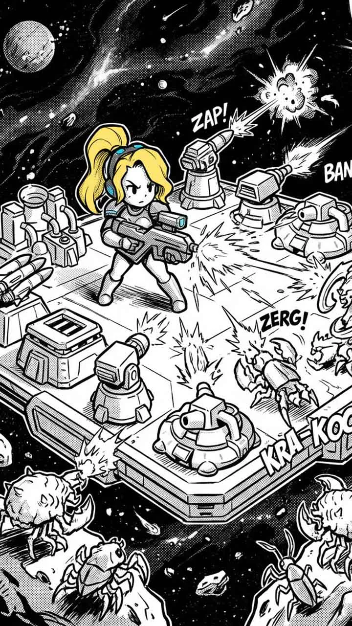 怪物狂袭免广告截图2