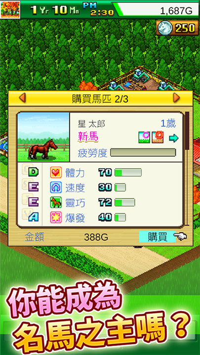赛马牧场物语debug作弊菜单截图4