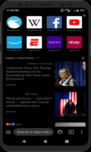 kiwi浏览器手机版截图3