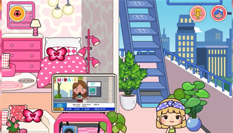 米加小镇世界彩色公寓截图2