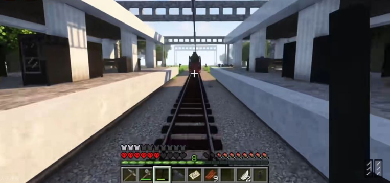 我的世界末日列车生存100天截图3